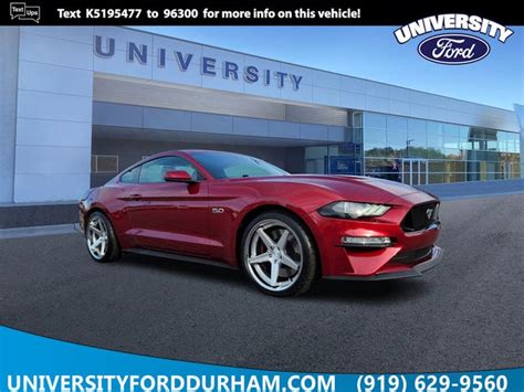 2019 Edition Gt Premium Coupe Rwd Ford Mustang For Sale In Greensboro