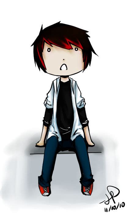 Emo Kid By Strawberry Eater On Deviantart