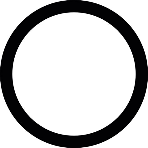 Circle Outline, shapes, ring, Circle, cycle, Circle Shape icon