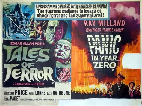 Tom Chantrell Posters Tales Of Terror Chantrell Quad Poster 1962