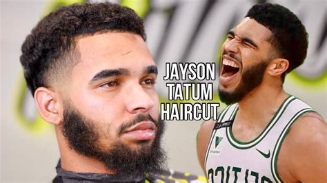 Jayson Tatum Transformation Haircut How To Mid Taper Curl Sponge Look