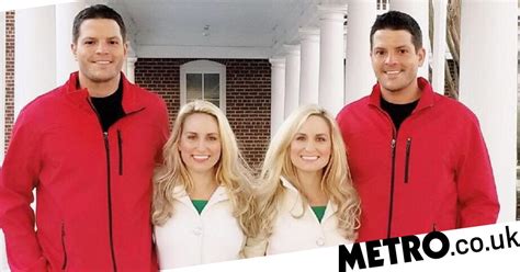 Identical Twin Sisters Get Married By Twin Pastors To Identical Twin