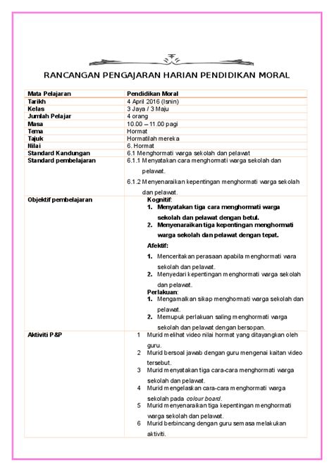 Nota yang dikongsikan ini bukan sahaja boleh anda baca tetapi anda juga boleh download nota tersebut untuk kegunaan anda. Contoh Rph Pendidikan Sivik Tingkatan 5