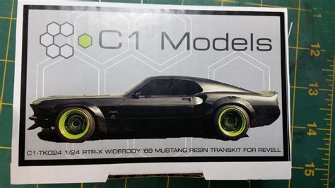 C1 Models 69 Camaro And Mustang Wide Body Kits Car Aftermarket Resin