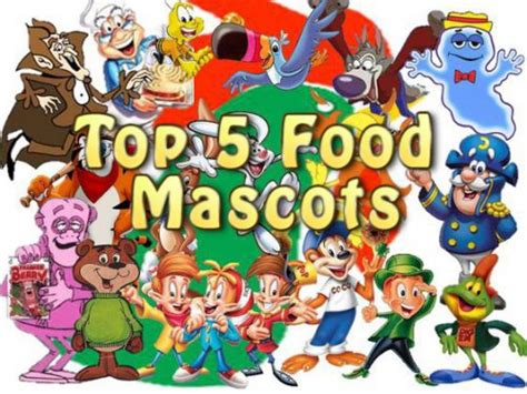 31 Top 5 Food Mascots Podcavern