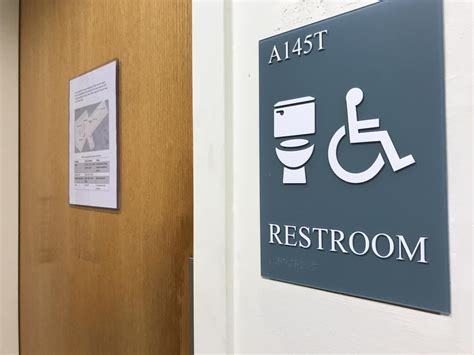 New Unisex Restroom Available For People Of All Genders And Identities
