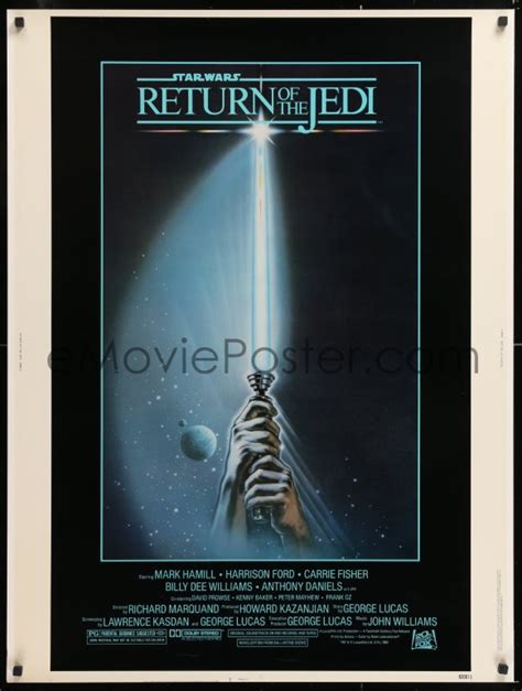 2d298 Return Of The Jedi 30x40 1983 George Lucas Art