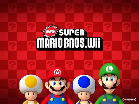 New Super Mario Bros Wii Nintendo Wallpaper 9133511 Fanpop