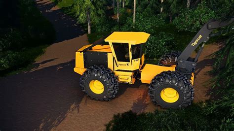 Wysi Gnik Obrotowy Tigercat C E V Fs Farming Simulator Mod