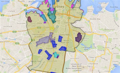 City Of Sydney Zoning Maps From The Ground
