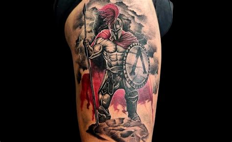 Spartan Tattoo Ideas For Men Photos