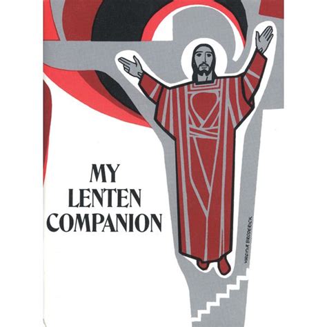 My Lenten Companion Lenten Book Cover Art Jesus On The Cross