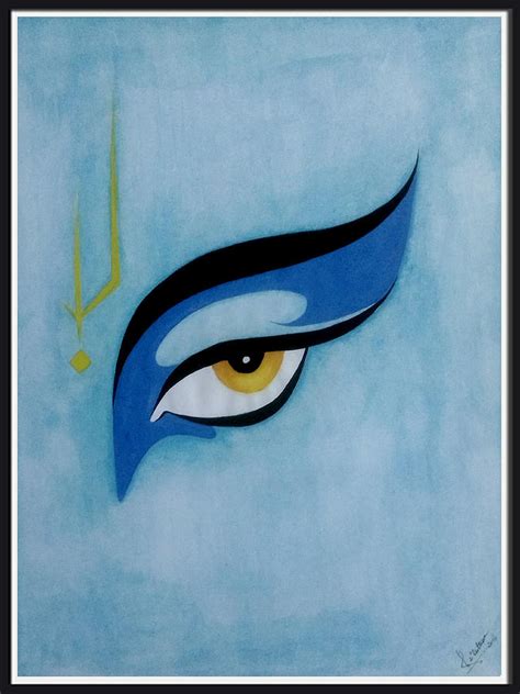 Lord Krishna Eyes