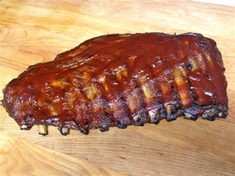 Oven Roasted Barbecued Ribs With Homemade Barbecue Sauce