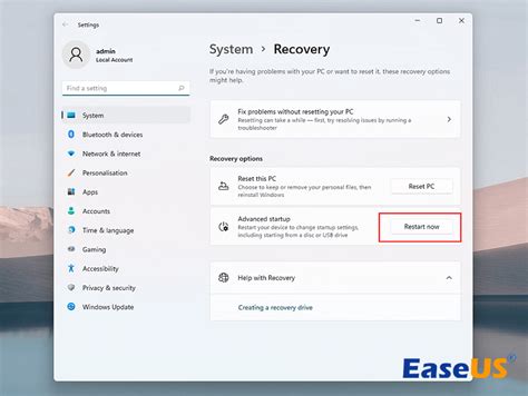 Asus Recovery Partition Missing Recover It Now