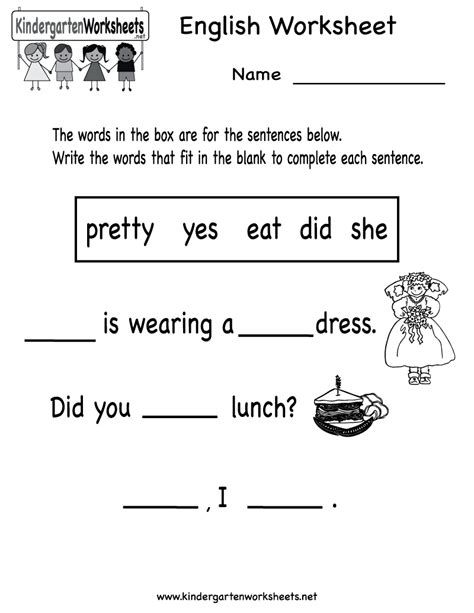 ela worksheets  kindergarten kindergarten spring language packet