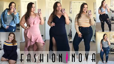 Fashion Nova Curve Try On Haul Plus Size Fashion Youtube