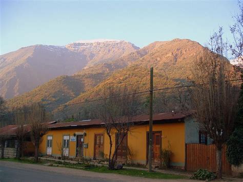 San José De Maipo Conoce Su Ubicación Mapa Termas Y Más