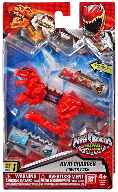 Power Rangers Dino Super Charge Series 1 Red Dino Charger Power Pack