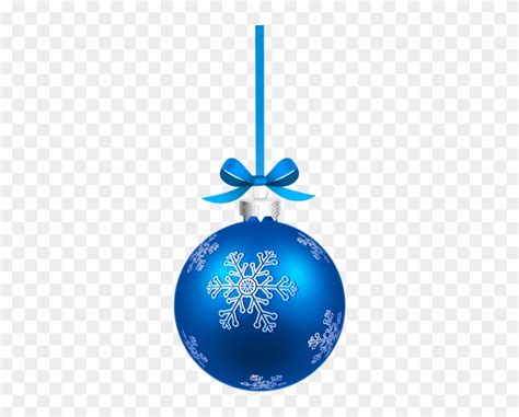 Christmas Ornaments Clipart Snowflake Blue Christmas Ball Png Free