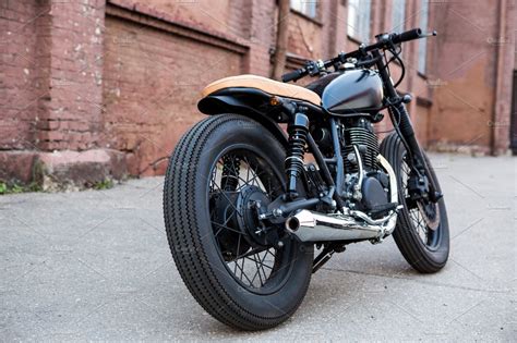 See more ideas about racer, cafe racer, cafe bike. Cafe racer motorcycle on parking. ~ Sports Photos ...