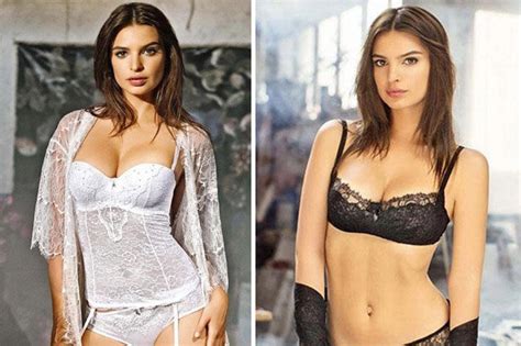 Blurred Lines Girl Emily Ratajkowski In Sexy Lingerie Shoot For Yamamay