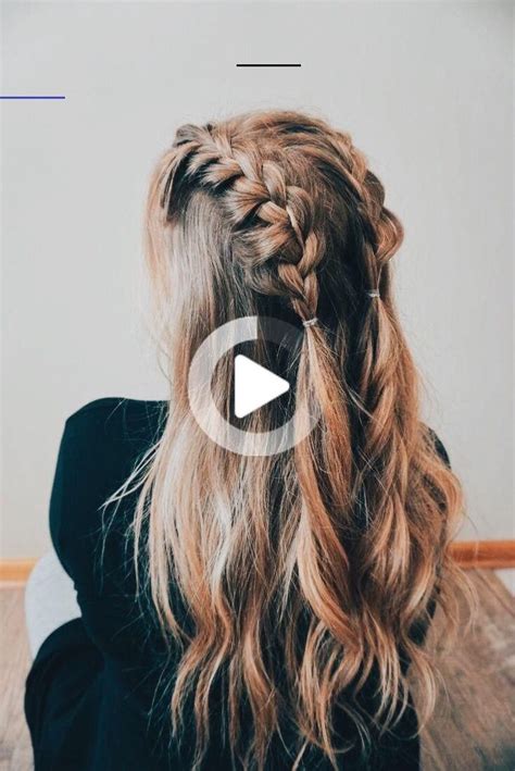 Pinterest Easy Hairstyles The Half Up Lace Rose Hairstyle Pictures