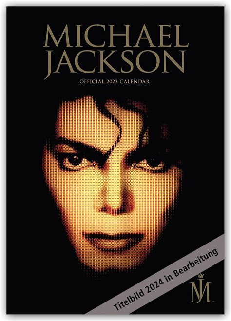Michael Jackson 2024 A3 Posterkalender Kalender Bestellen