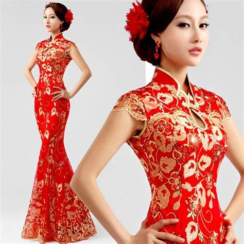 44 Stylish Cheongsam Prom Dress Outfit Ideas Asian Prom Dress
