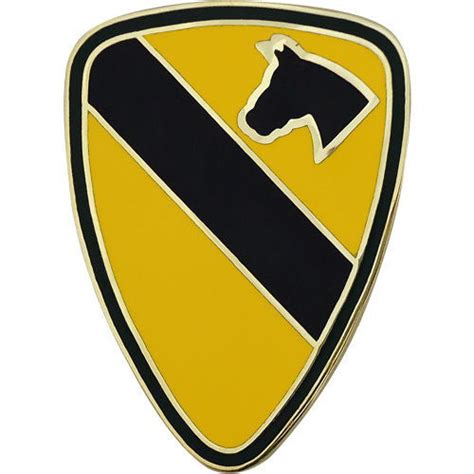 1st Cavalry Division Combat Service Identification Badge Usamm