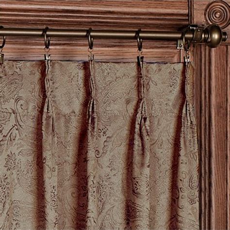 Gabrielle Pinch Pleat Wide Curtain Pair 144 X 84 Touch Of Class
