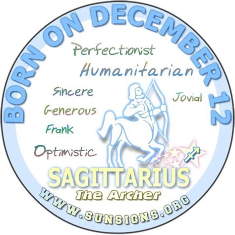Aries, gemini, cancer, leo, virgo, libra, scorpio, sagittarius, capricorn, aquarius and pisc. December 12 Zodiac Horoscope Birthday Personality ...