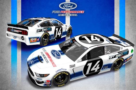 The timeline for the next car is going to be interesting to watch as we go along. Ford Performance Racing School on the No. 14 at Richmond - Jayski's NASCAR Silly Season Site