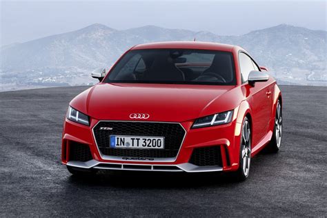 2016 Audi Tt Rs Coupe Roadster Debut With 400 Hp Audi Tt Rs Coupé