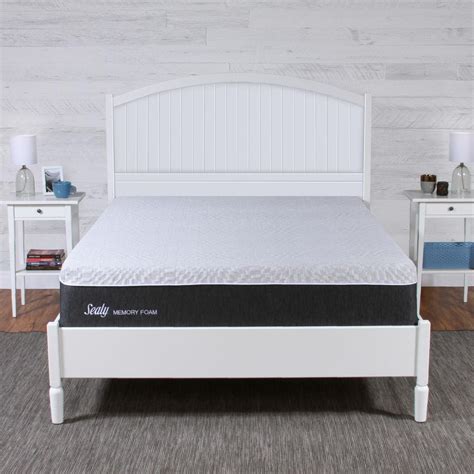Find a sealy mattress with posturepedic support for any sealy. Sealy 12 in. Queen Memory Foam Mattress in a Box-F03-00109 ...