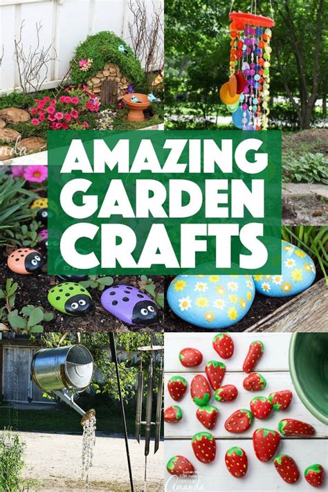 Garden Crafts 47 Garden Craft Ideas You Can Make