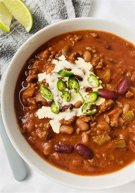 Wendys Copycat Chili In The Slow Cooker Easy Chili Recipe Crockpot