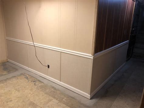 Basement Finishing Chester Il Basement Transforms With Everlast Wall