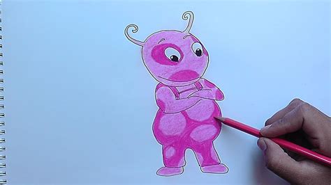 How To Draw Uniqua From The Backyardigans Step By Step Coloring Home