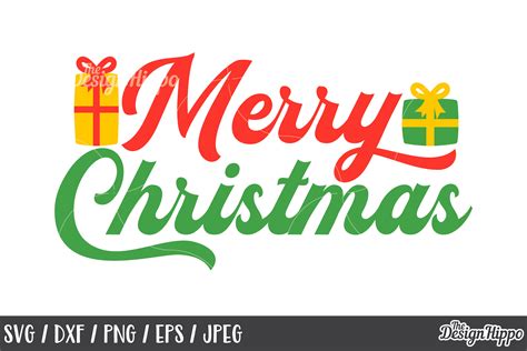 Free Merry Christmas Svg Files For Cricut 196 Svg Png Eps Dxf File