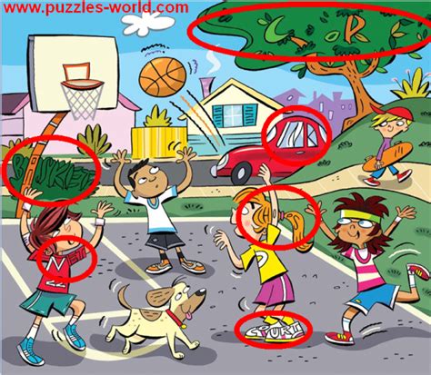 Find Six Hidden Words Part 20 Puzzles World
