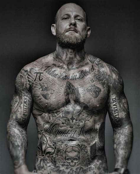 Instagram Tattoosformen Cool Chest Tattoos Full Body Tattoo Body