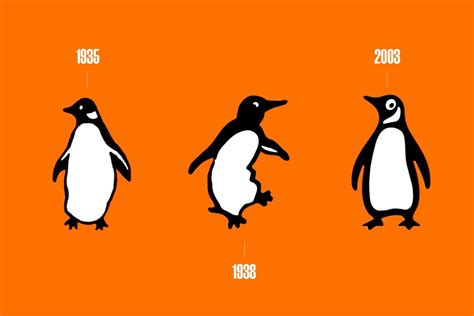 how the penguin logo has evolved through the years penguin logo penguins book logo