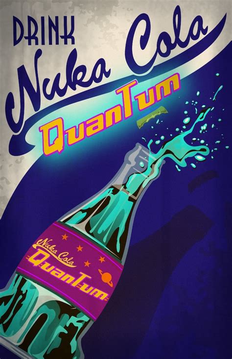 Nuka Cola Quantum Label Printable