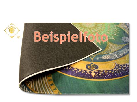Immer ist er ein blickfang. Teppich Harmonie im Ganzen® Blume des Lebens "Hier und ...