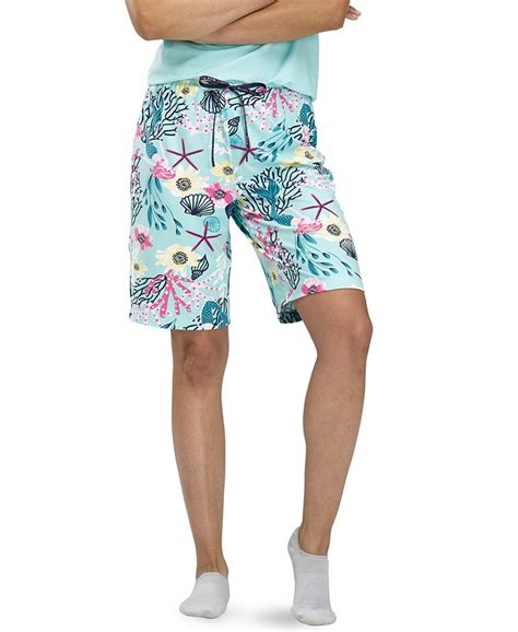 Hue Womens Tropical Print Bermuda Pajama Shorts Macys
