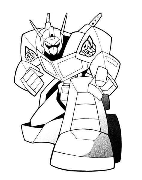 Simple Optimus Prime Coloring Page Free Printable Coloring Pages For Kids