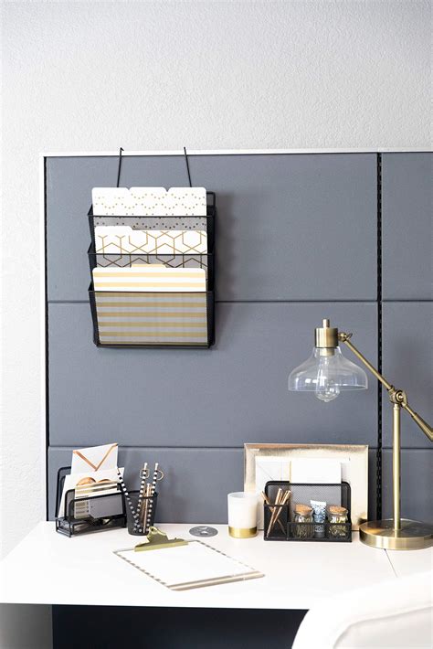 Buy Office Cubicle Accessories Black Wire Mesh Hanging Wall File