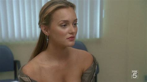 Naked Leighton Meester In House Md