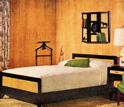 1950s Bedroom Decor 60s Decor Wood Bedroom Sets Retro Home Decor